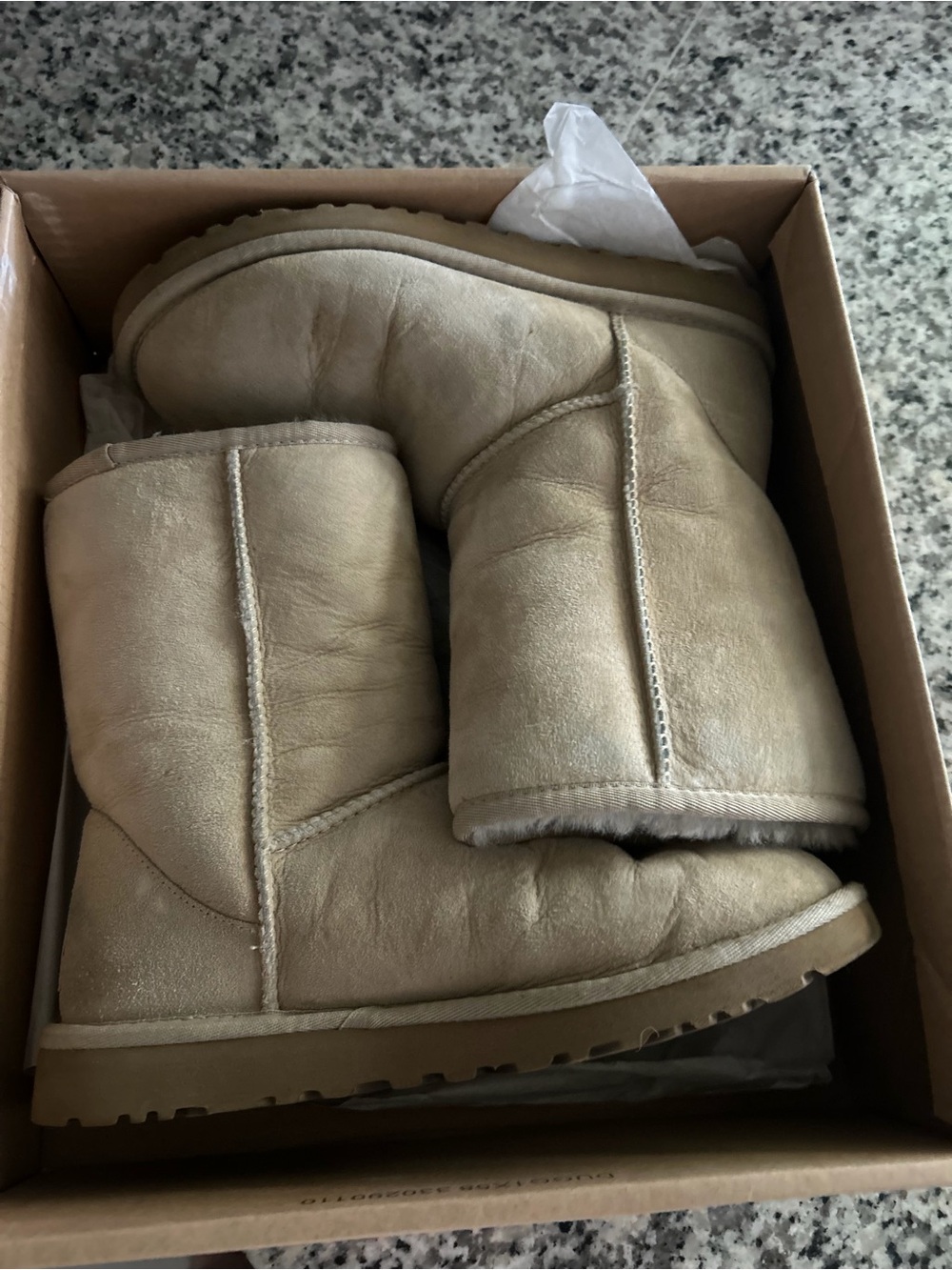 UGG Classic Short Boots in Sand